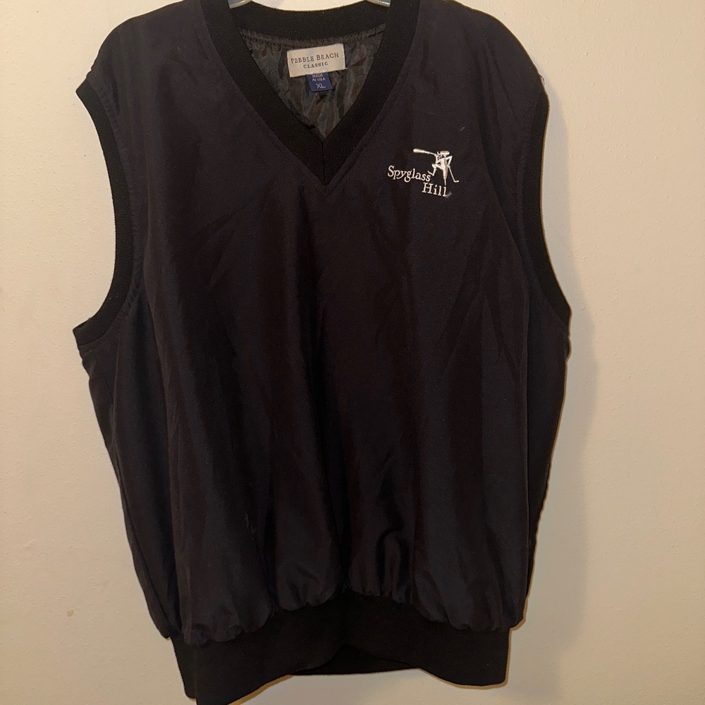 Spyglass Hill Pullover Vest Pebble Beach